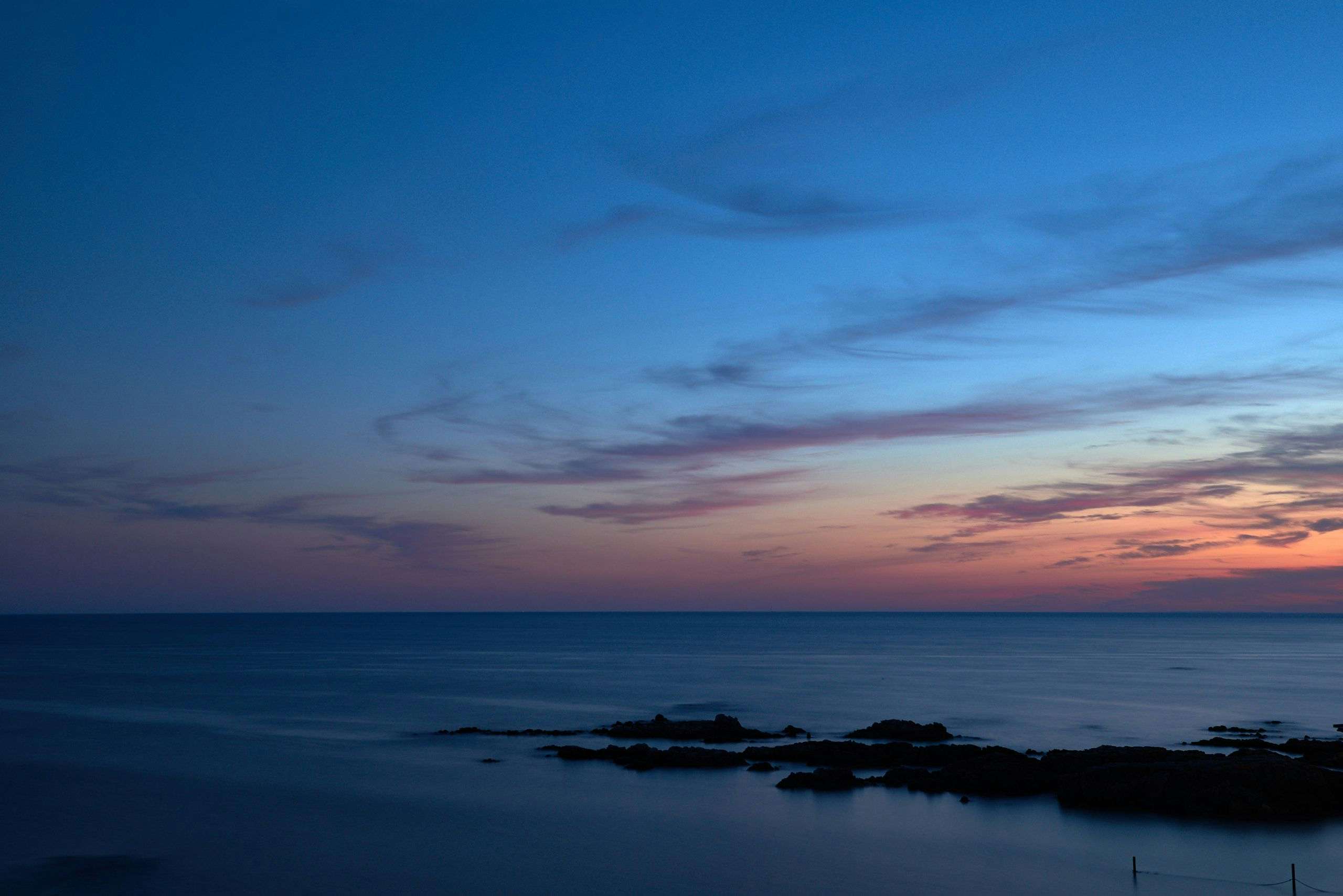 Sunset in Le Croisic. Long exposure by Xavier Wendling